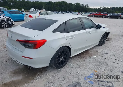 2024 Honda Civic Sport из США, поврежденный, VIN 2HGFE2F53RH500951